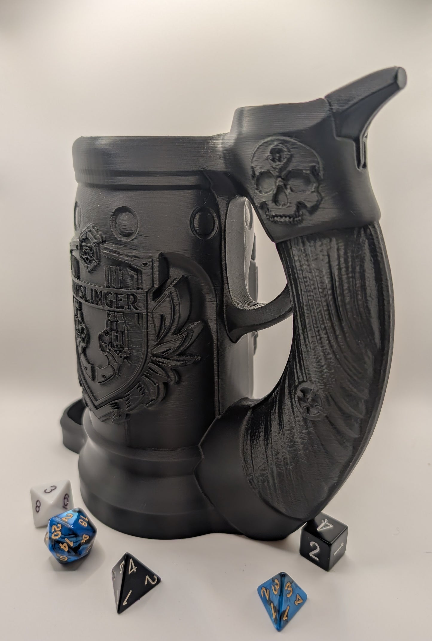 Premium Mugs - Gunslinger 12oz Mug/Dice Tower
