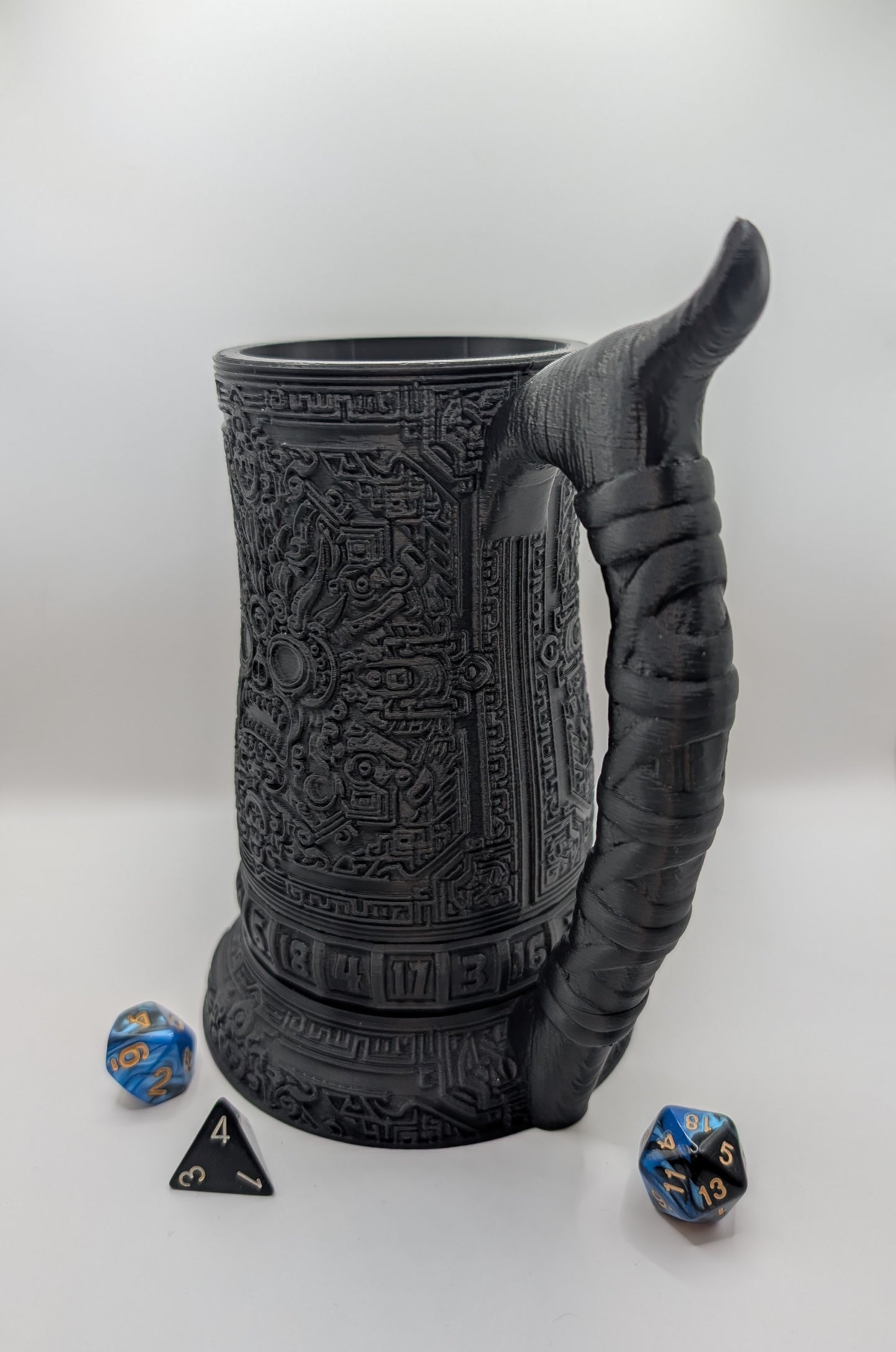 Premium Mugs - Old Godz 12oz w/D20 Spinner