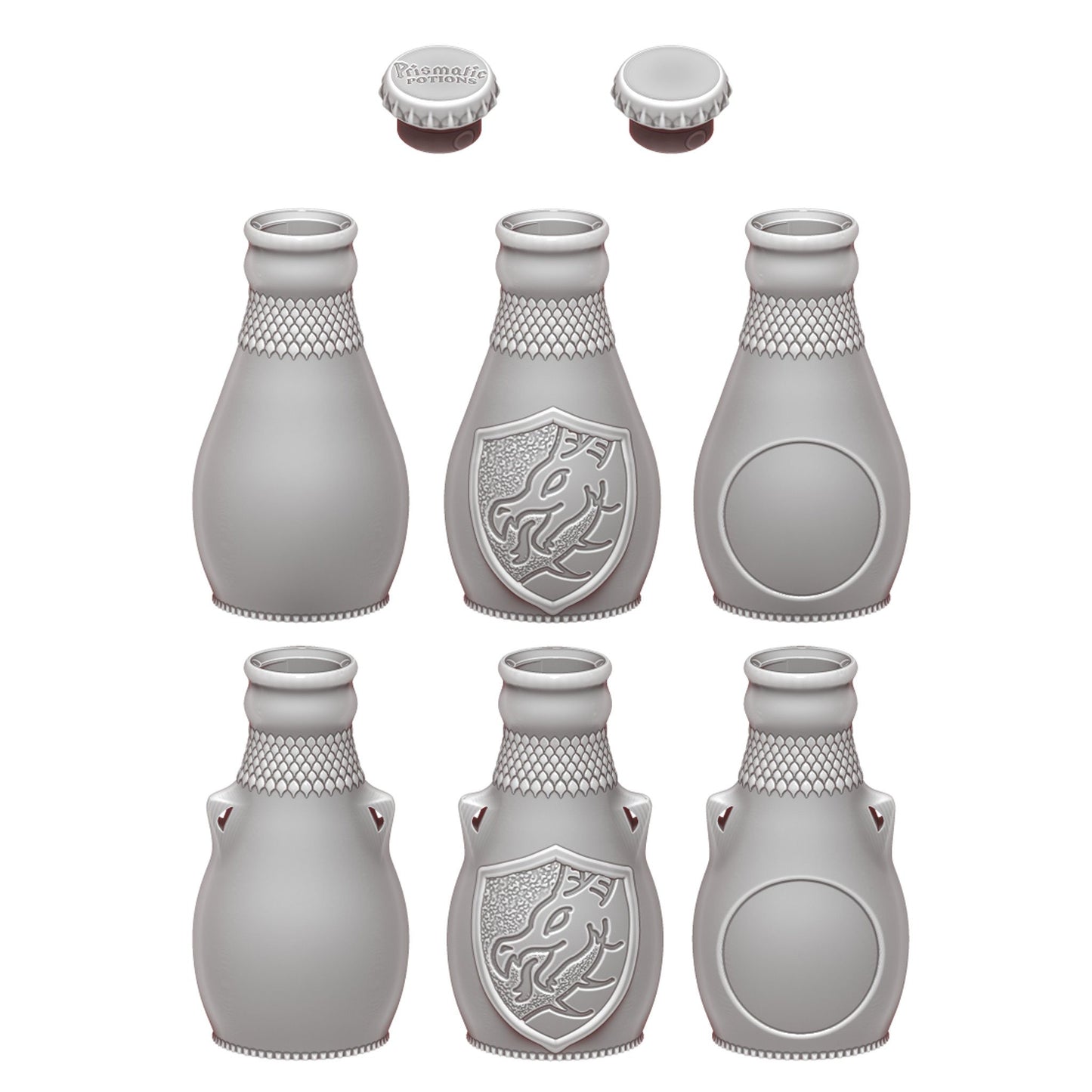 Prismatic Potions - Dragon Cola Potion Bottle - Logo