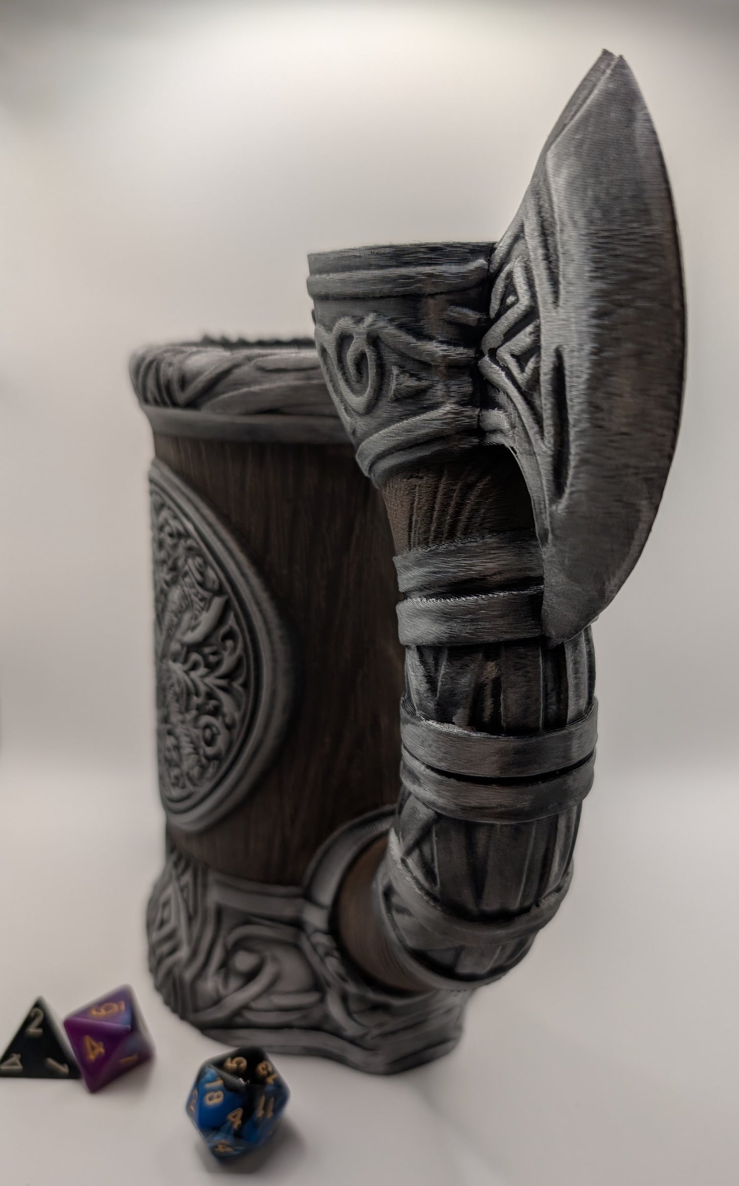 Premium Mugs - Viking Forged 12oz Mug/Dice Tower