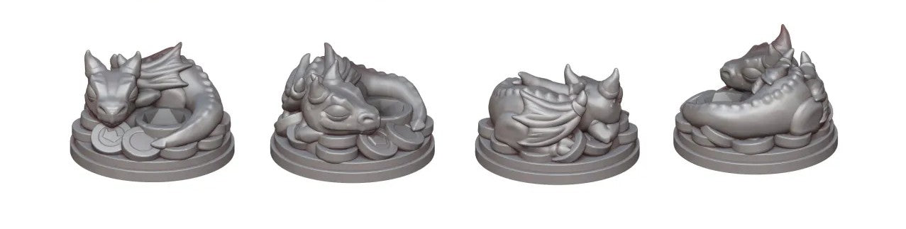 Mythic Accessories - Baby Dragon Dice Guardian / Lid