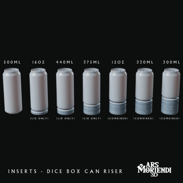 Mythic Accessories - Wooden Dice Box & Can Riser Set