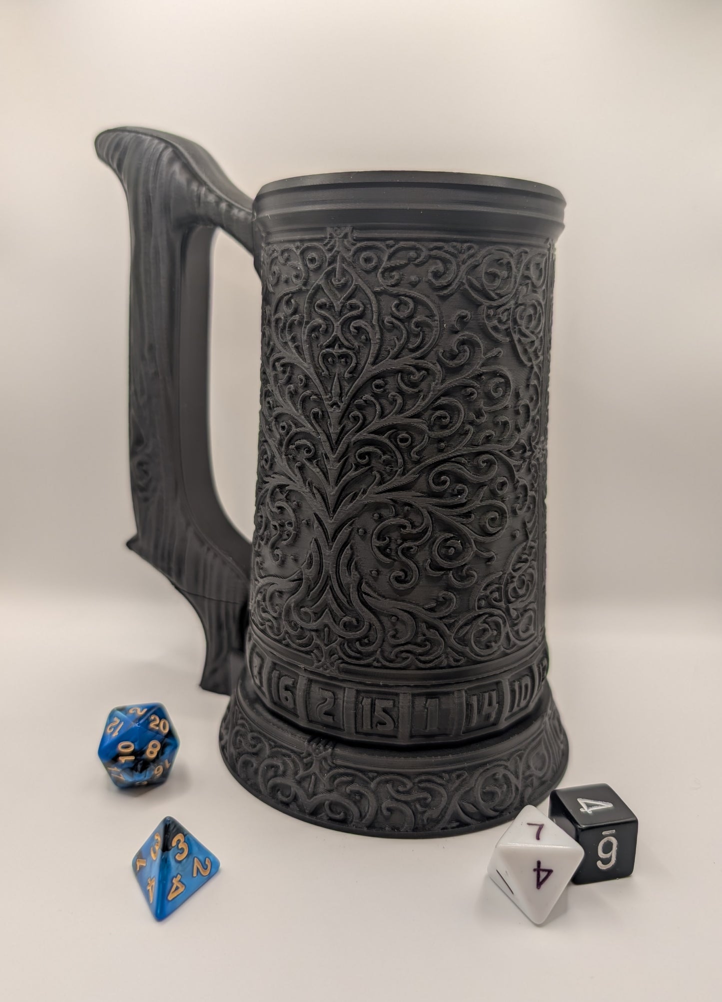 Premium Mugs - Tree Of Life 12oz w/D20 Spinner