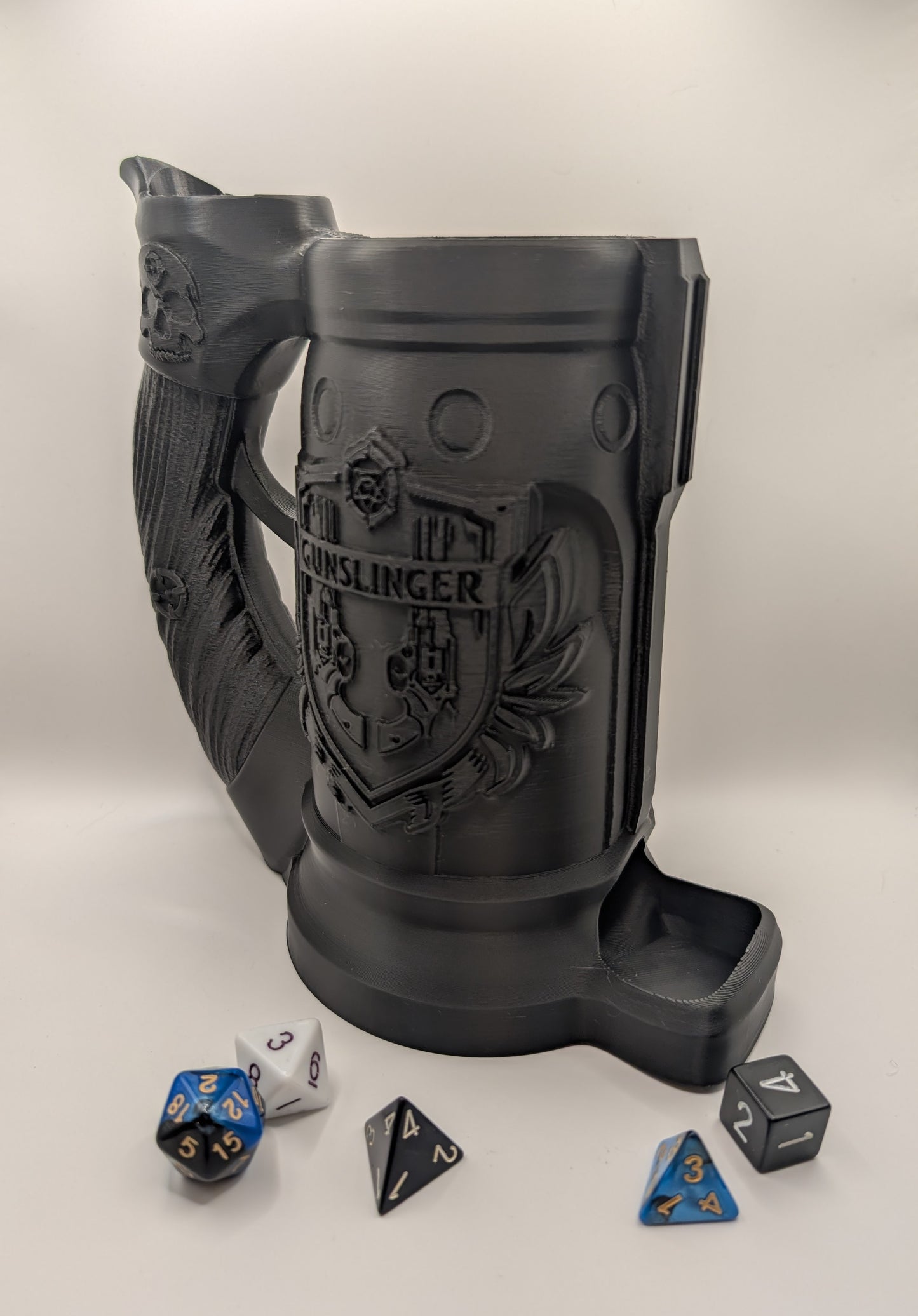 Premium Mugs - Gunslinger 12oz Mug/Dice Tower