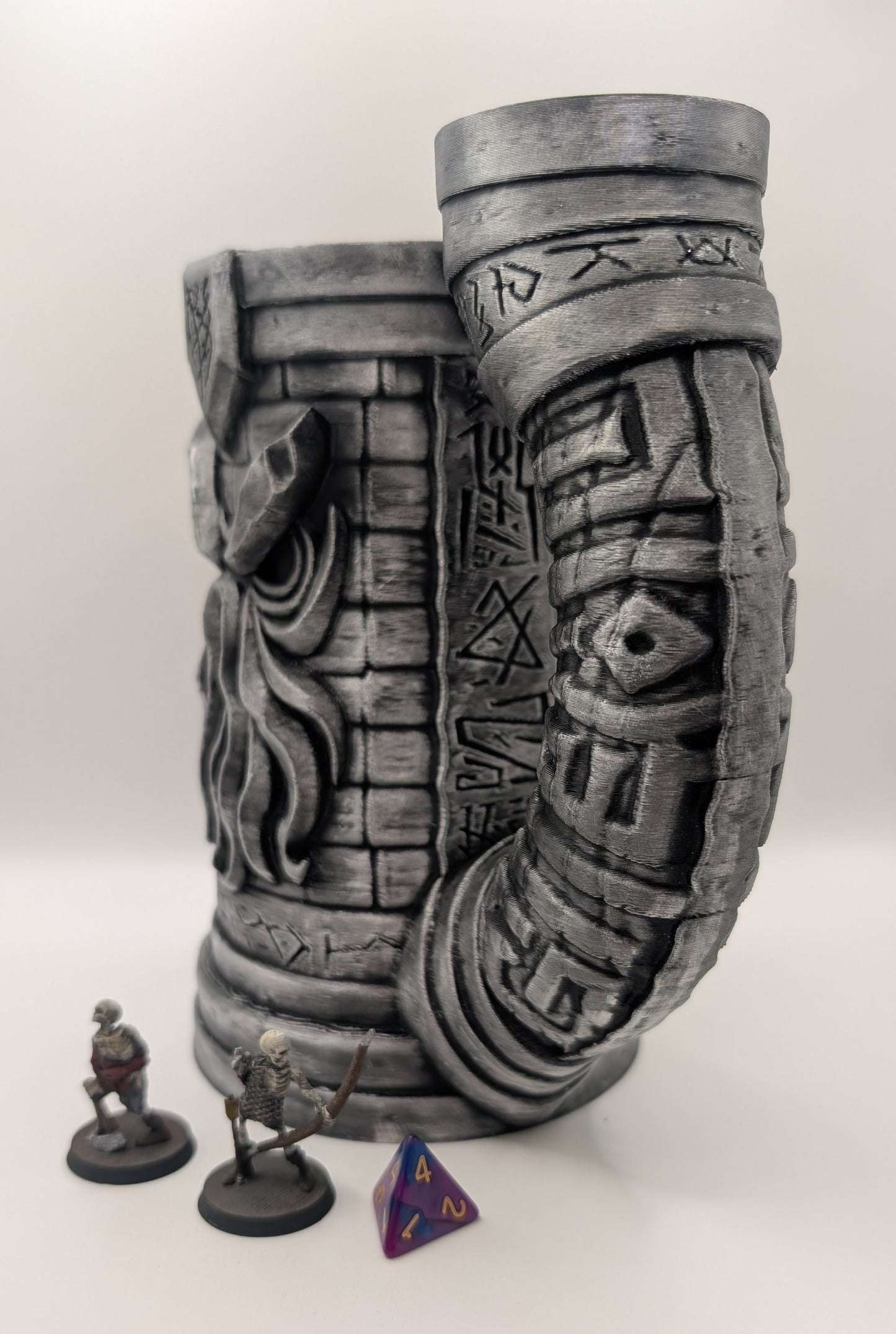 Premium Mugs - Stone Cthulhu 12oz Mug/Dice Tower