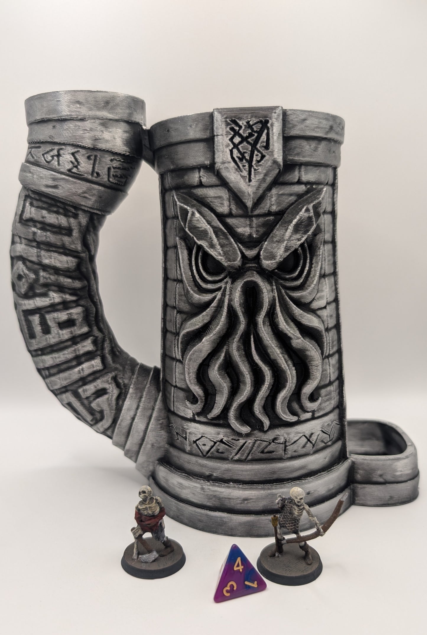 Premium Mugs - Stone Cthulhu 12oz Mug/Dice Tower
