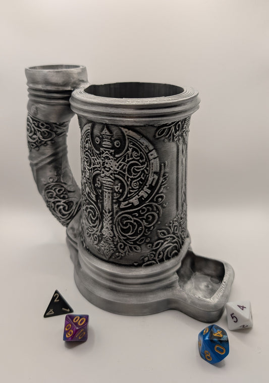 Premium Mugs - Barbarian Mug/Dice Tower