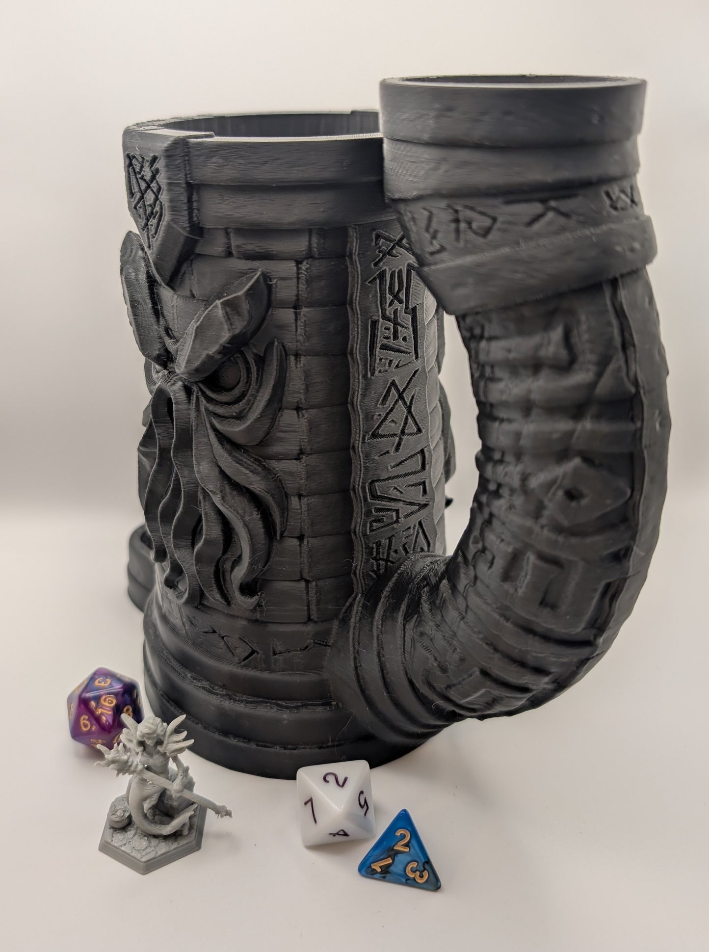 Premium Mugs - Stone Cthulhu 12oz Mug/Dice Tower