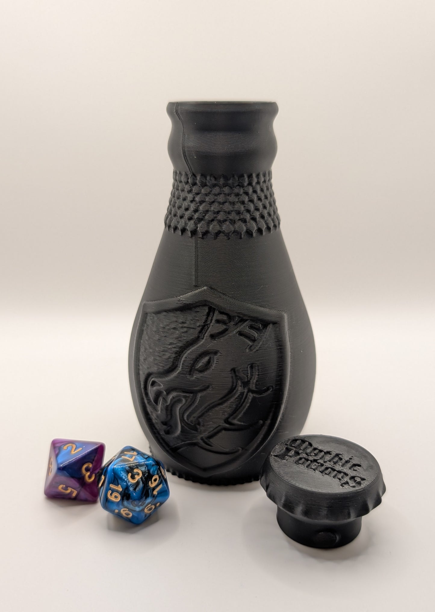 Prismatic Potions - Dragon Cola Potion Bottle - Logo