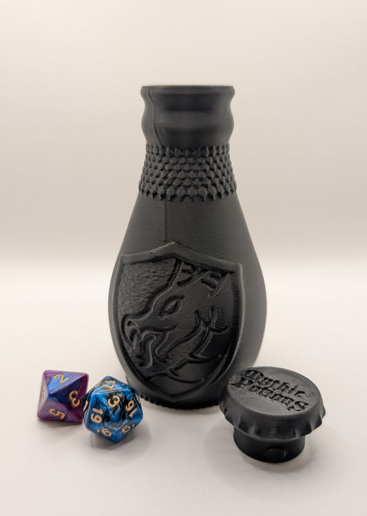 Prismatic Potions - Dragon Cola Potion Bottle - Logo