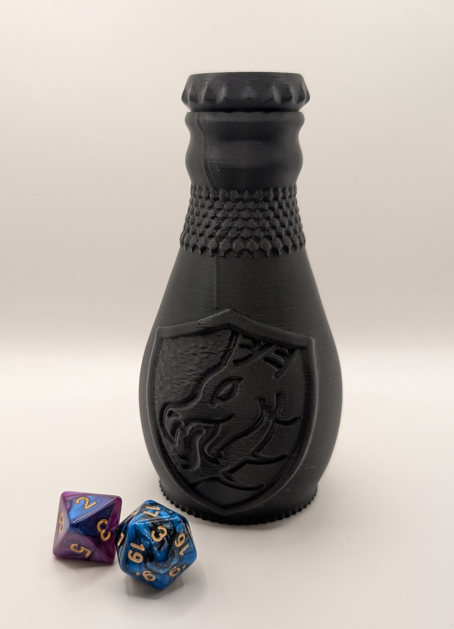 Prismatic Potions - Dragon Cola Potion Bottle - Logo