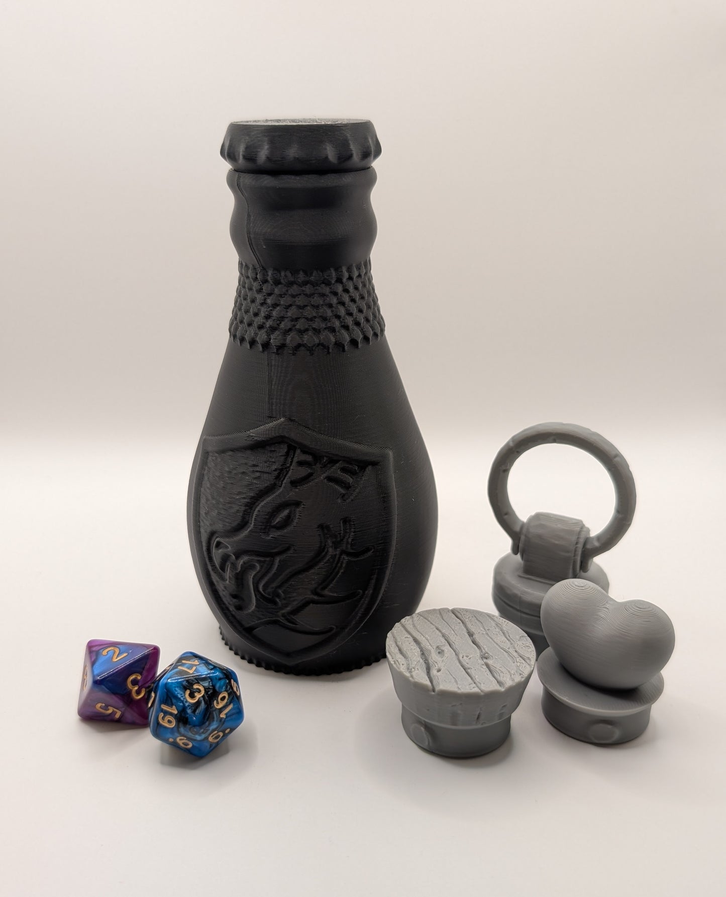 Prismatic Potions - Dragon Cola Potion Bottle - Logo