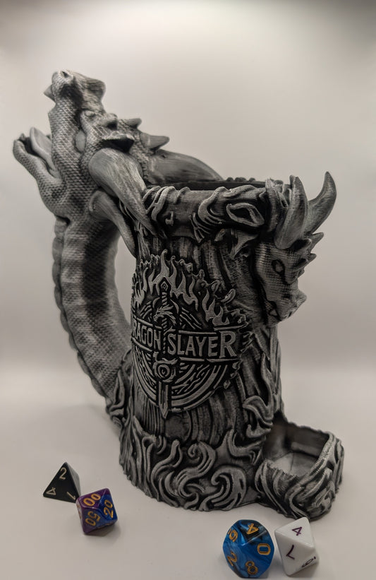 Premium Mugs - Dragon Slayer 12oz Mug/Dice Tower