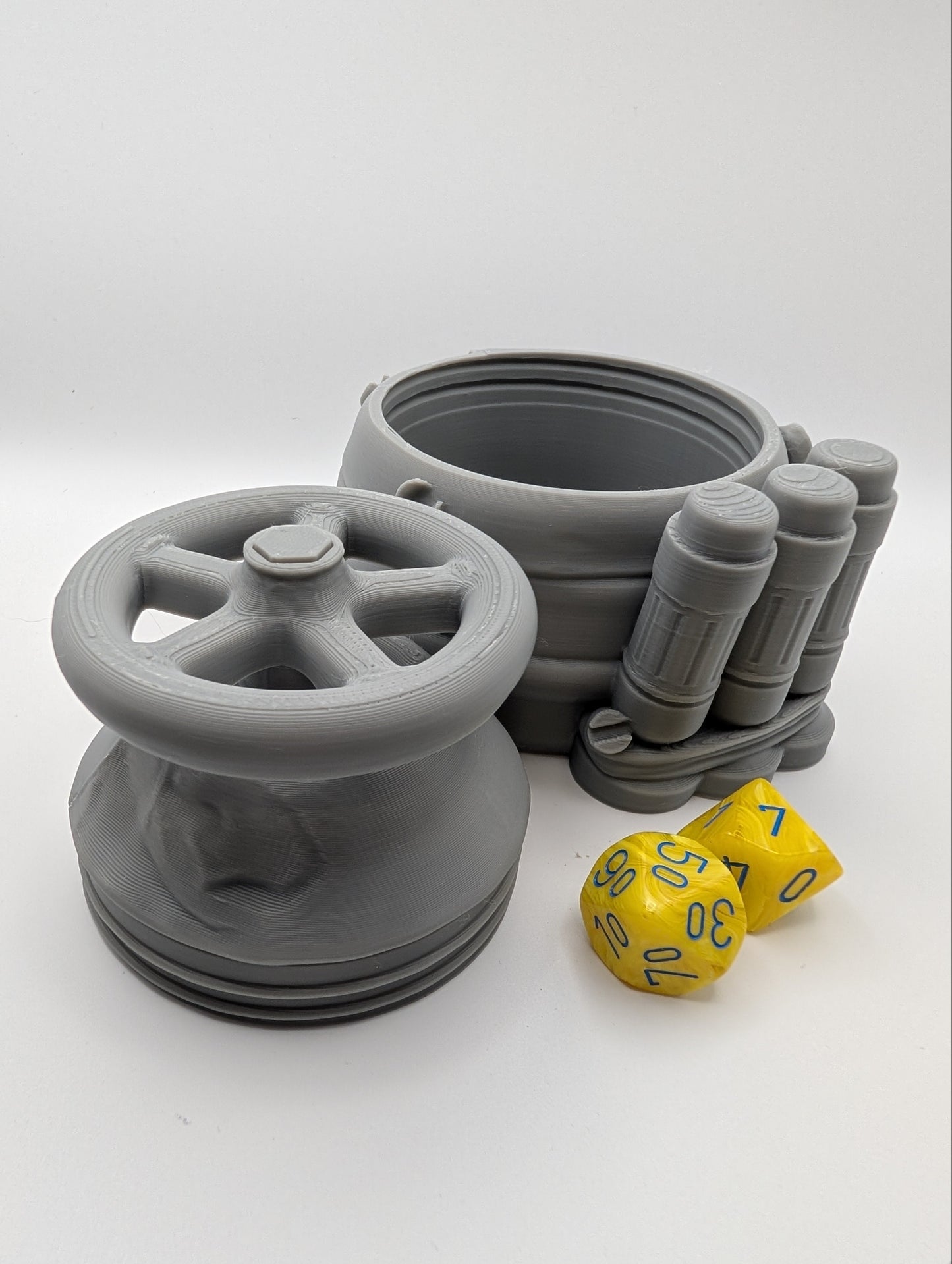Mythic Mugs - The Gadgeteer Dice Vault