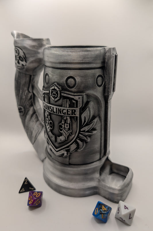 Premium Mugs - Gunslinger 12oz Mug/Dice Tower