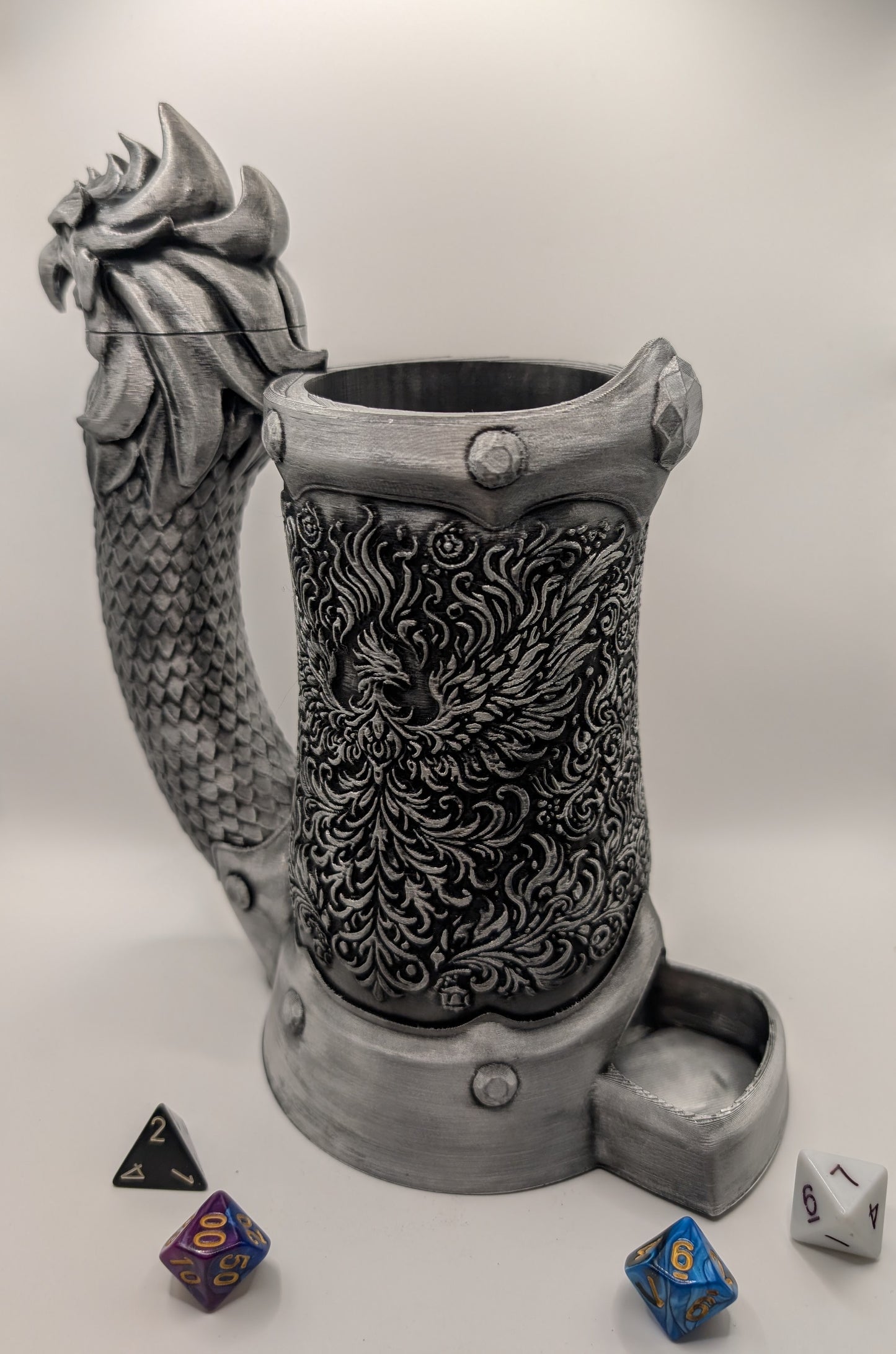 Premium Mugs - Phoenix 12oz Mug/Dice Tower