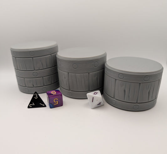 Mythic Accessories - Wooden Dice Box & Can Riser Set