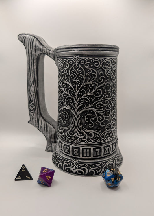 Premium Mugs - Tree Of Life 12oz w/D20 Spinner