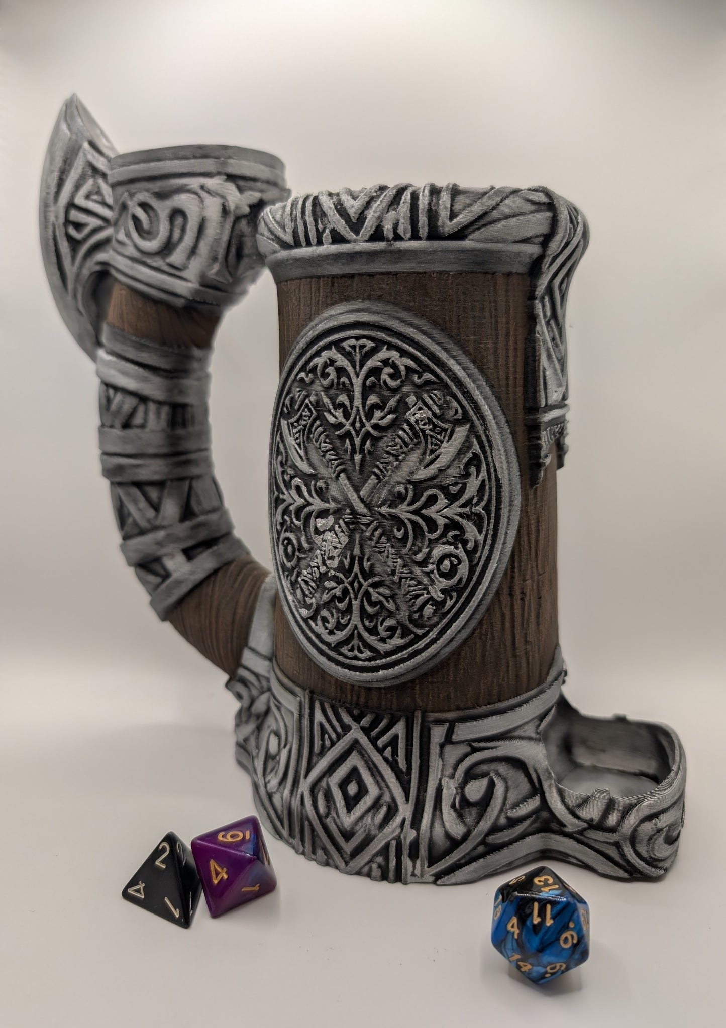 Premium Mugs - Viking Forged 12oz Mug/Dice Tower
